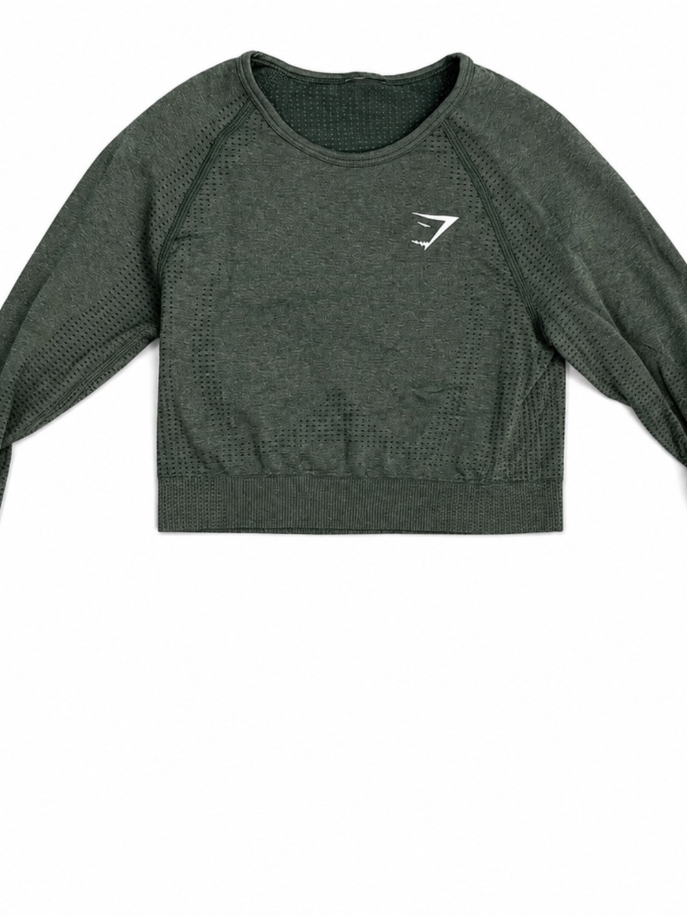 Gymshark Seamless Long Sleeve Crop Top – Women’s Small (Estimated - Picture 2 of 3